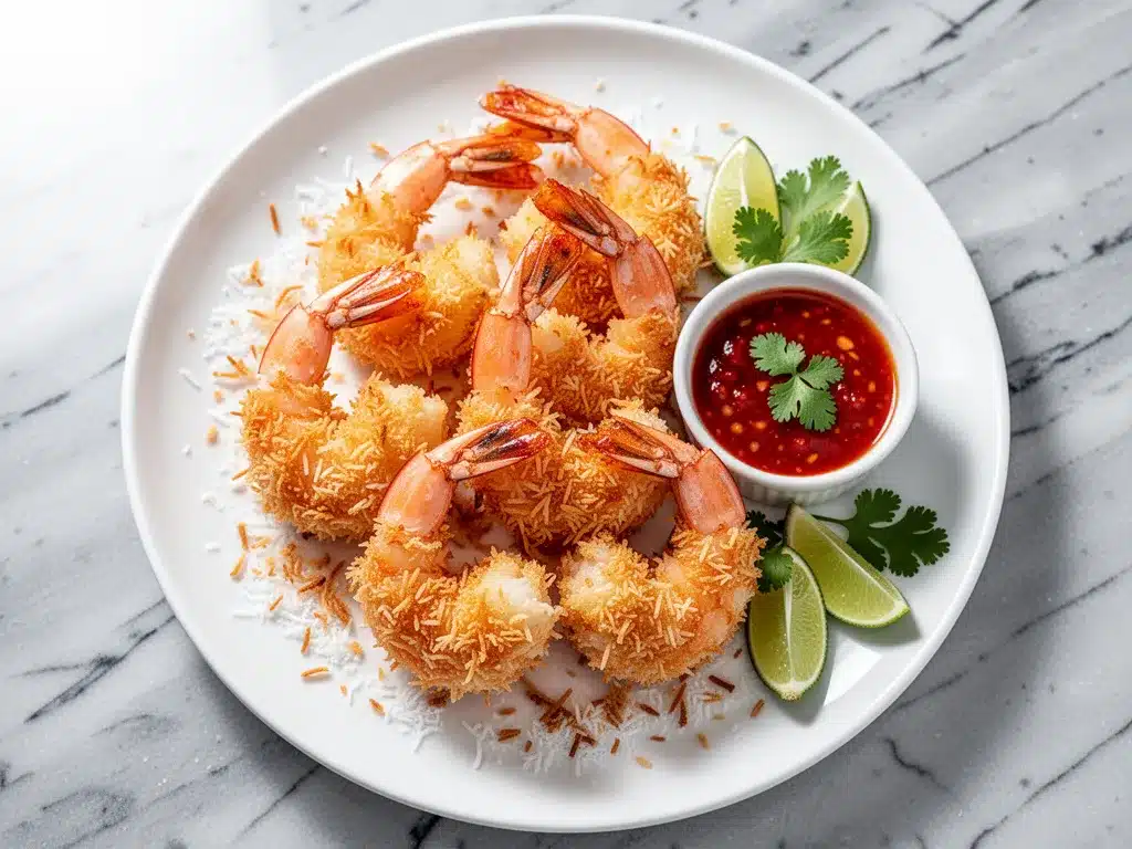 Air Fryer Crispy Coconut Shrimp: Best Easy Recipe 4 air fryer crispy coconut shrimp preparation steps