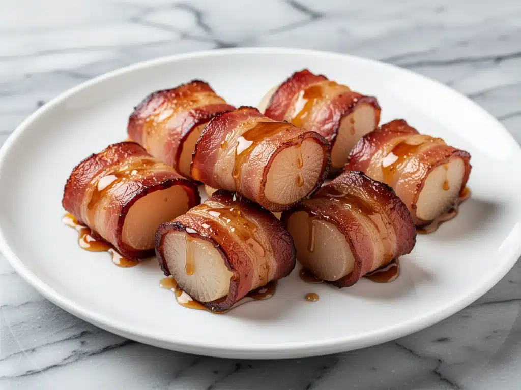 Home 4 bacon-wrapped water chestnuts - featured image