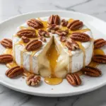 baked brie with hot honey - featured image