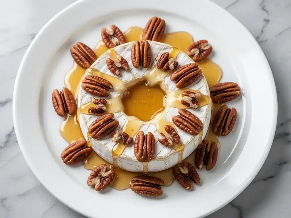 Baked Brie with Hot Honey: Best Holiday Appetizer 4 baked brie with hot honey preparation steps