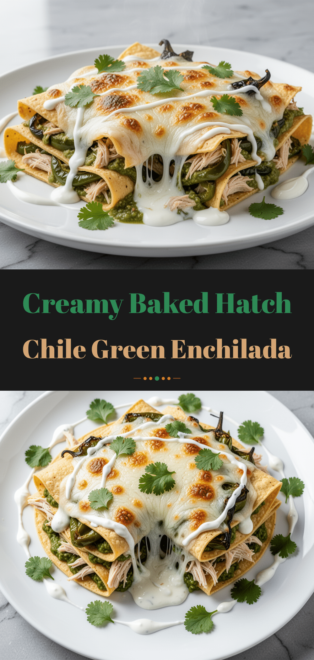 Baked Hatch Chile Green Enchilada Casserole: Easy Family Favorite 5 Baked Hatch Chile Green Enchilada Casserole recipe