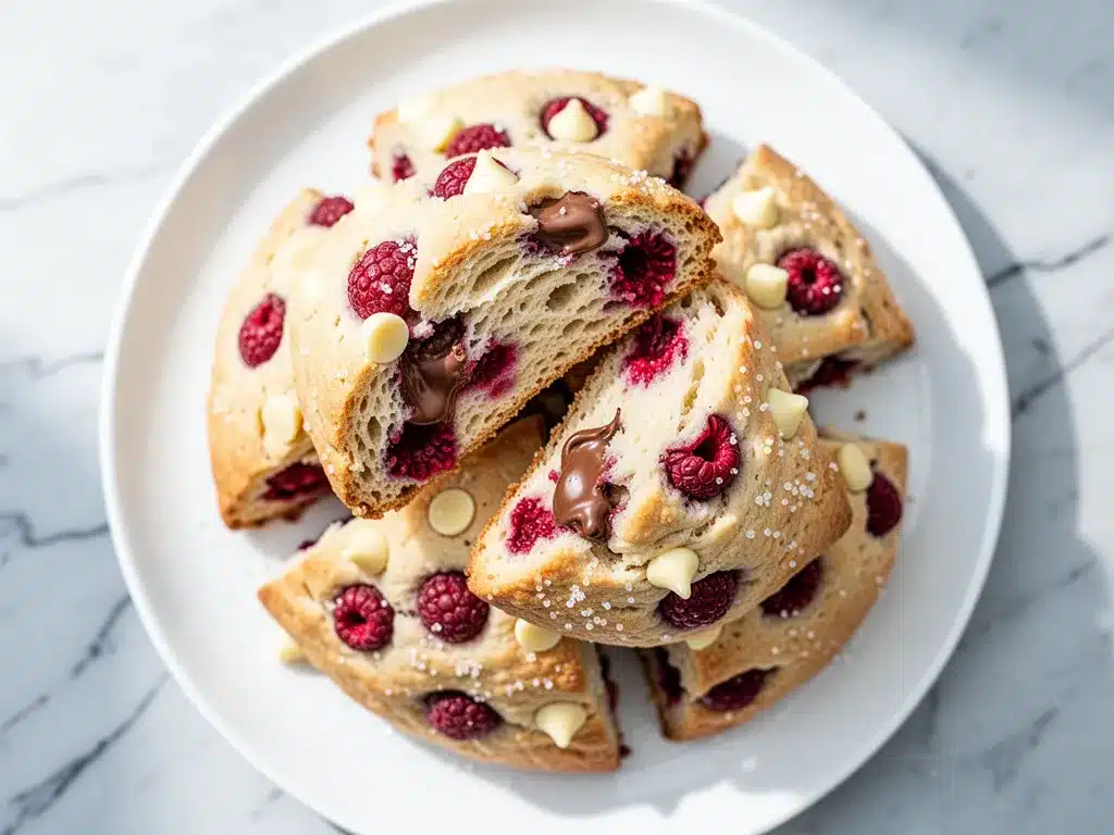 Bakery-Style Raspberry White Chocolate Scones: Best Homemade Recipe 4 bakery-style raspberry white chocolate scones preparation steps