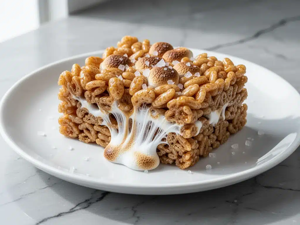 Brown Butter Rice Crispy Treats - featured image
