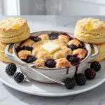 Buttery Blackberry Cobbler - featured image
