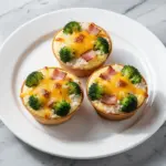 Cheddar Broccoli Rice Egg Cups - featured image