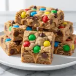 Chewy Monster Cookie Lunchbox Bars - featured image