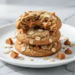 chewy oatmeal butterscotch cookies - featured image