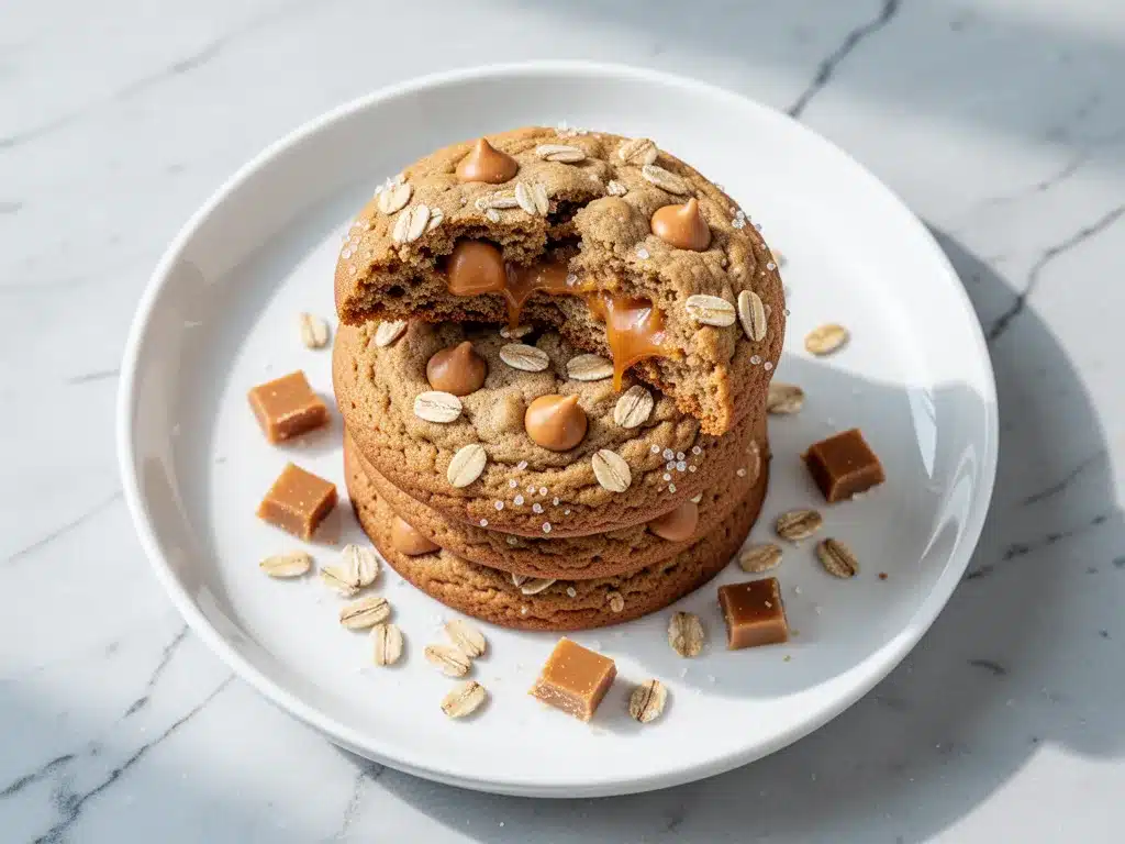 Chewy Oatmeal Butterscotch Cookies: Best Easy Recipe 4 chewy oatmeal butterscotch cookies preparation steps