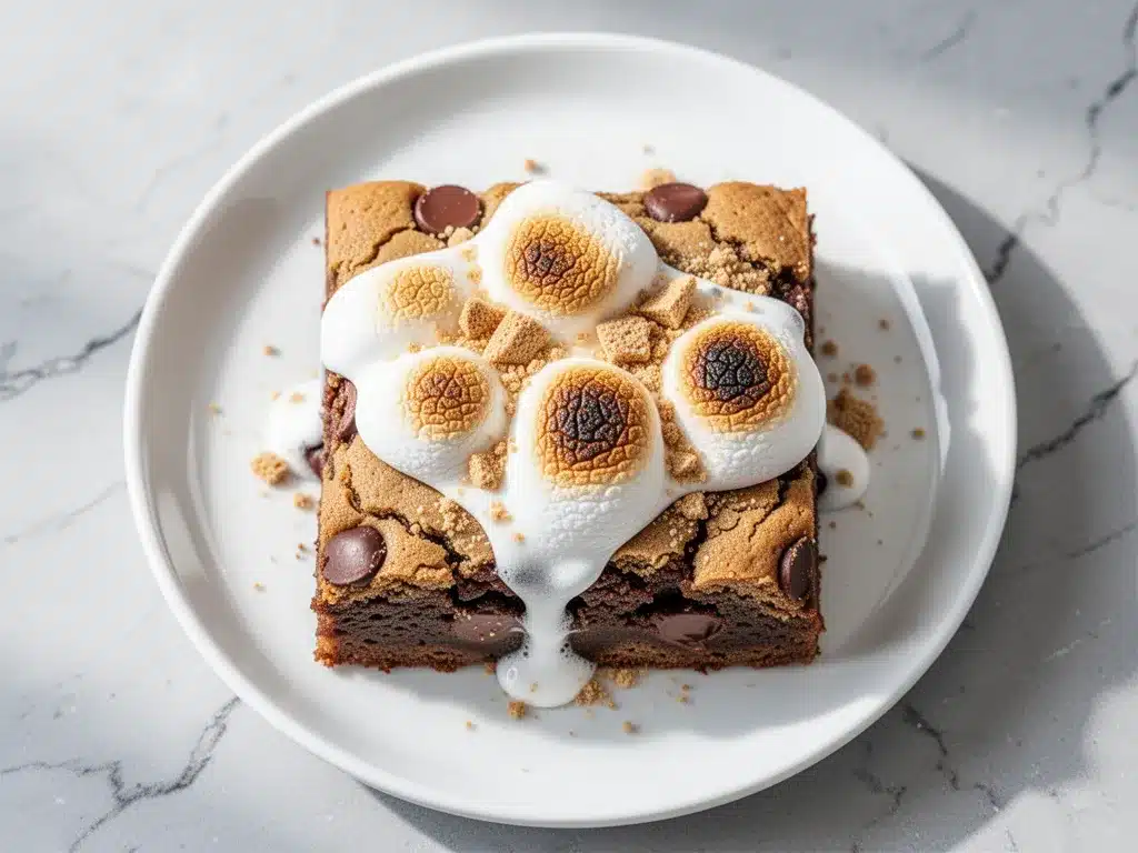 Chewy Smores Cookie Bars: Best Easy Dessert 4 chewy smores cookie bars preparation steps