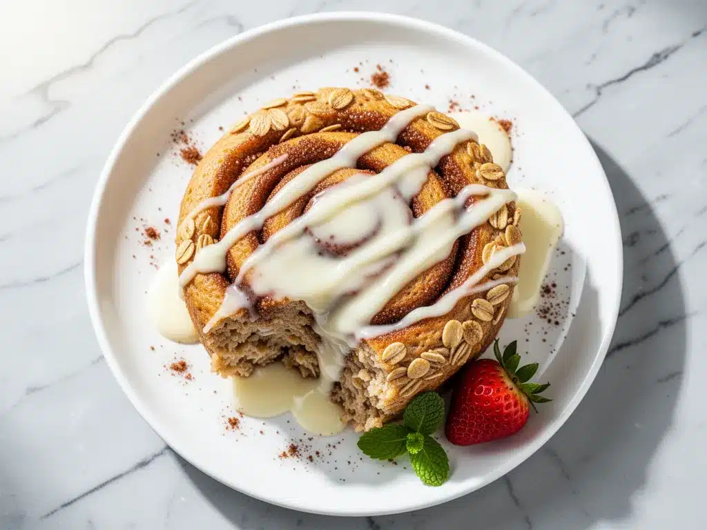Cinnamon Roll Baked Oatmeal: Best 3-Ingredient Breakfast 4 cinnamon roll baked oatmeal preparation steps