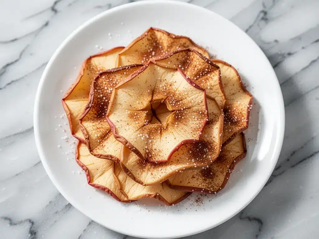 Cinnamon Sugar Baked Apple Chips: Easy Healthy Snack 4 Cinnamon Sugar Baked Apple Chips preparation steps
