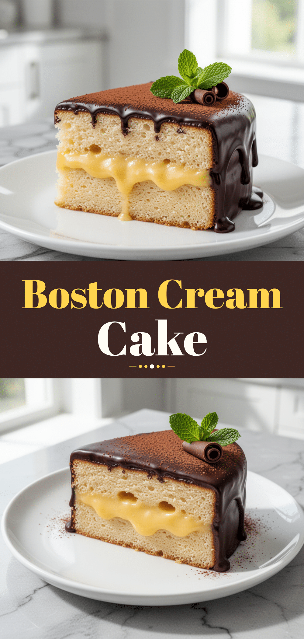 Classic Boston Cream Poke Cake: 5-Step Easy Recipe 5 Classic Boston Cream Poke Cake recipe