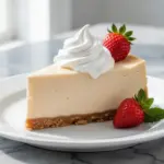 classic new york cheesecake - featured image
