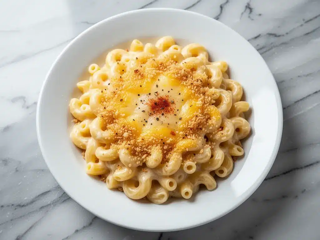 Creamy Southern-Style Baked Mac and Cheese 4 creamy Southern-style baked mac and cheese preparation steps