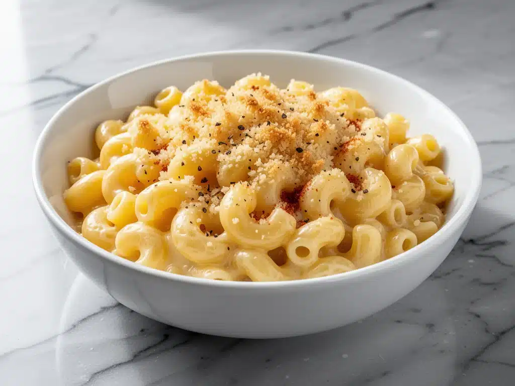 creamy Southern-style baked mac and cheese - featured image
