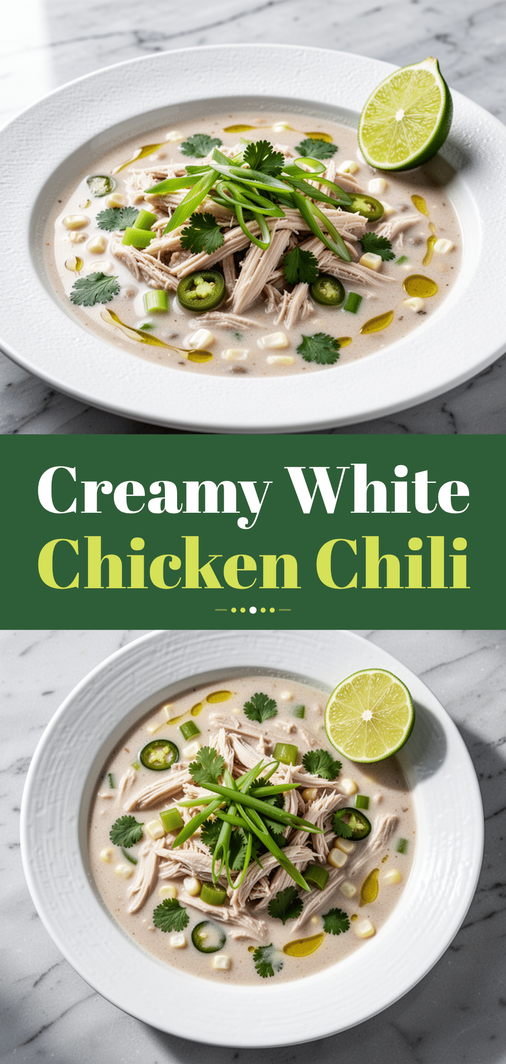 Creamy White Chicken Chili: 15-Min Easy Slow Cooker Recipe 5 creamy white chicken chili recipe