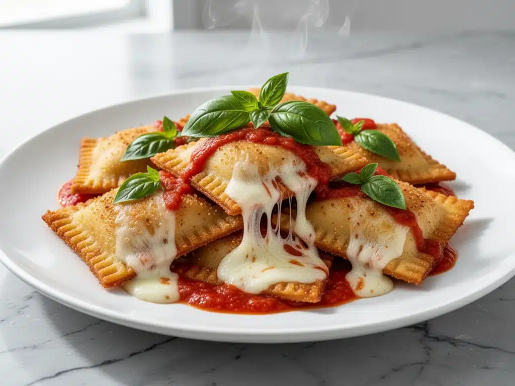 Home 1 crispy air fryer ravioli - featured image