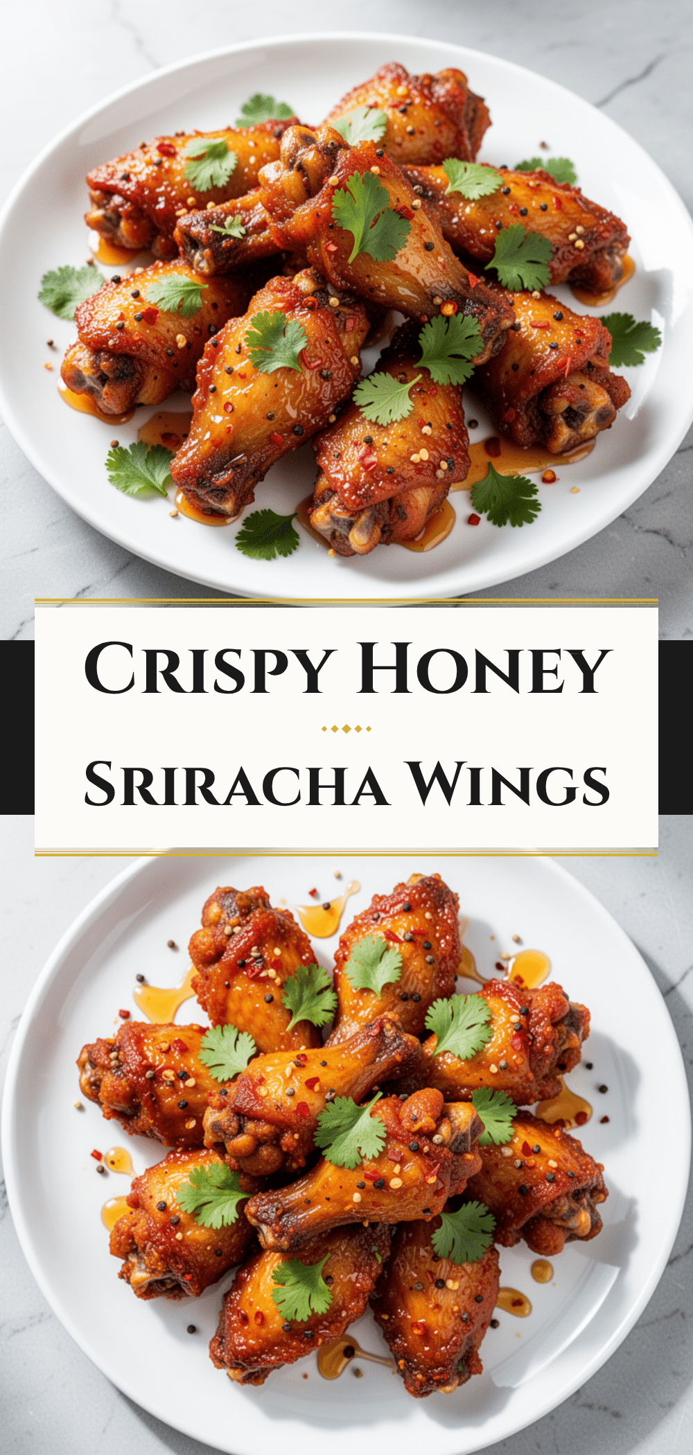 Crispy Baked Honey Sriracha Wings 5 Crispy Baked Honey Sriracha Wings recipe