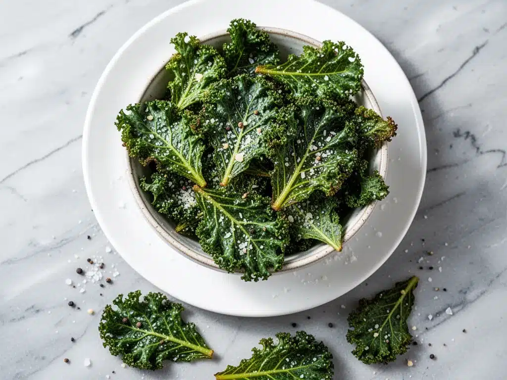 Crispy Baked Parmesan Kale Chips: Easy 5-Min Snack 4 crispy baked parmesan kale chips preparation steps