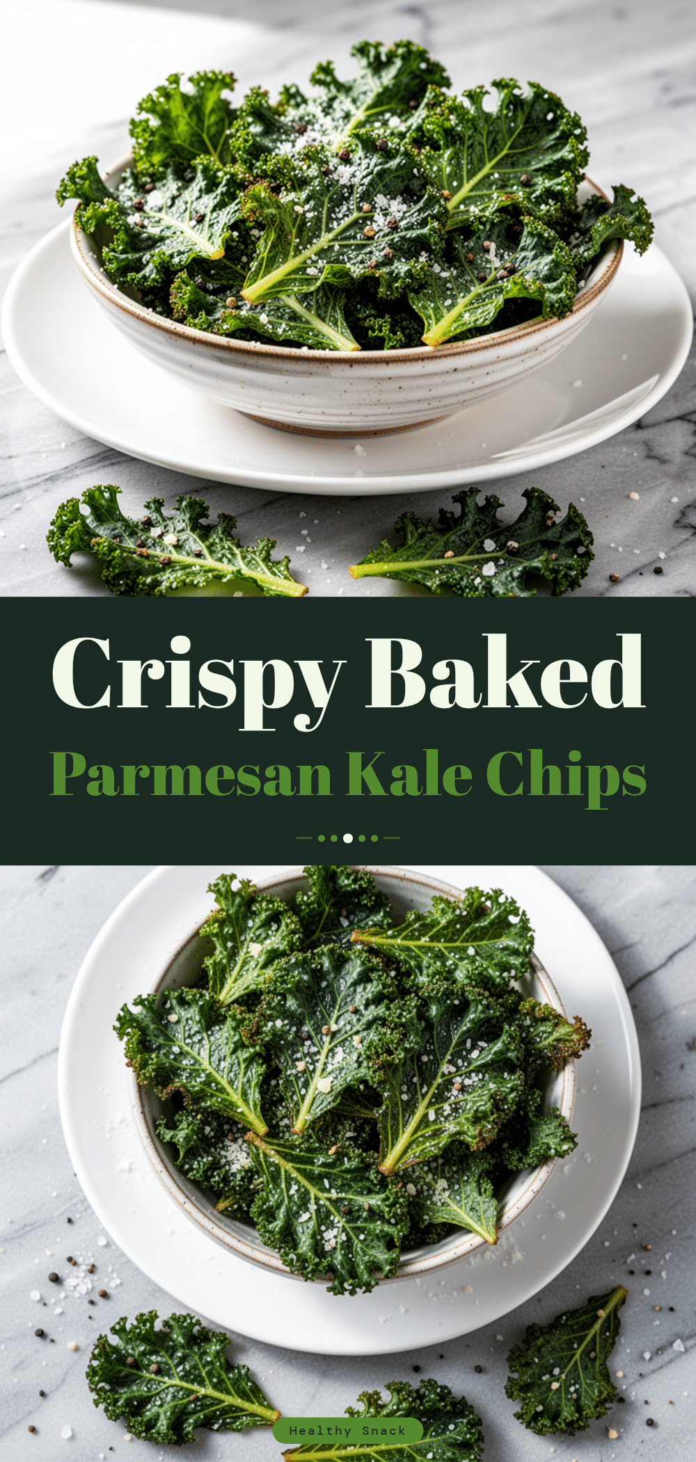 Crispy Baked Parmesan Kale Chips: Easy 5-Min Snack 5 crispy baked parmesan kale chips recipe