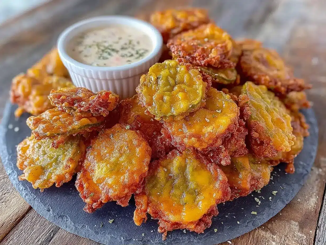 Crispy Fried Pickle Chips: Easy Game Day Dip 4 crispy fried pickle chips preparation steps