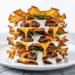 Crispy Smashed Cheeseburger Tacos - featured image