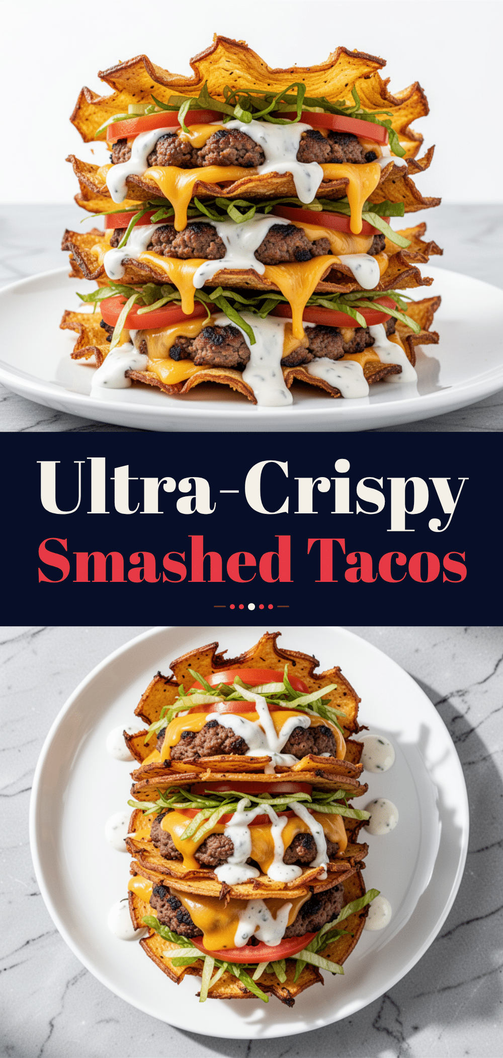 Crispy Smashed Cheeseburger Tacos: 10 Min Dinner Idea 5 Crispy Smashed Cheeseburger Tacos recipe