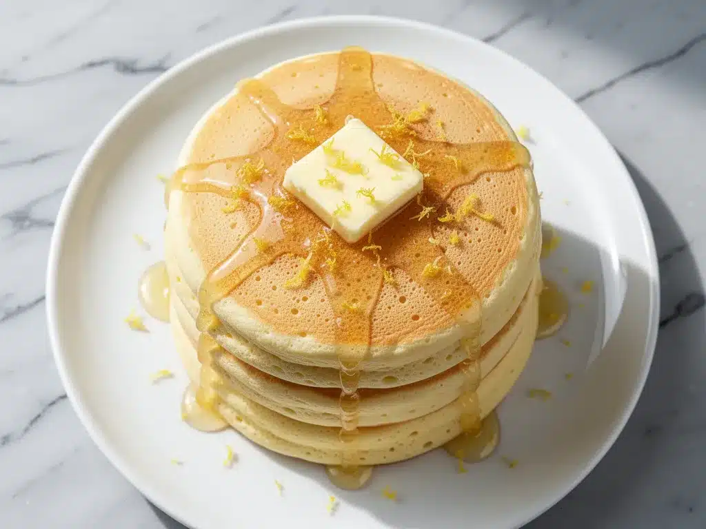 Fluffy Lemon Ricotta Pancakes: 10-Minute Easy Weeknight Recipe 4 Fluffy Lemon Ricotta Pancakes preparation steps