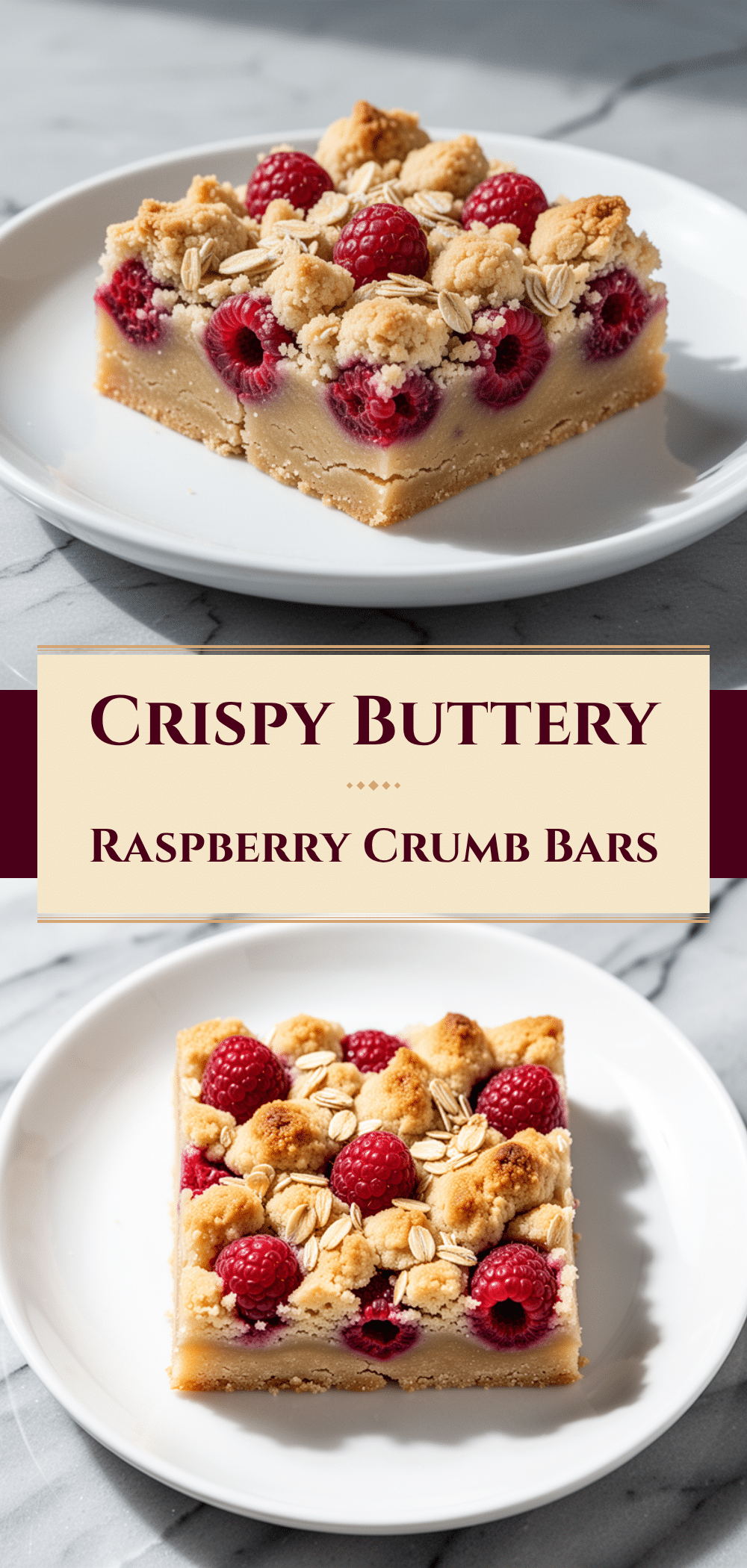 Fresh Raspberry Almond Crumb Bars: 6-Ingredient Dessert 5 fresh raspberry almond crumb bars recipe