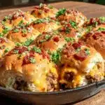 Game Day Bacon Cheeseburger Sliders - featured image