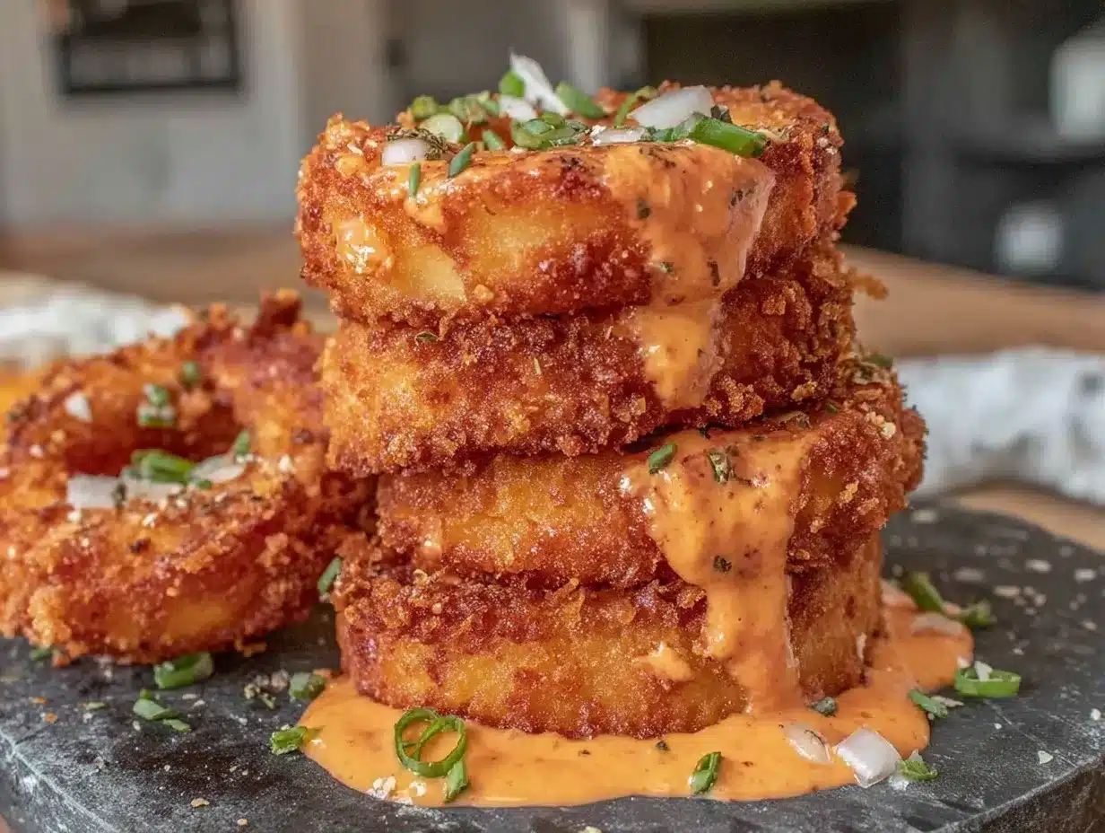 Game Day Crispy Onion Ring Tower: Easy & Foolproof 4 Game Day Crispy Onion Ring Tower preparation steps