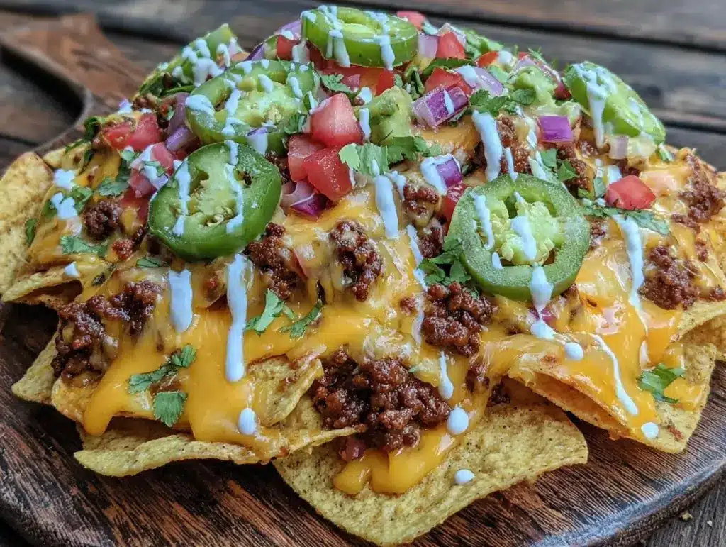 Game Day Sheet Pan Nachos - featured image