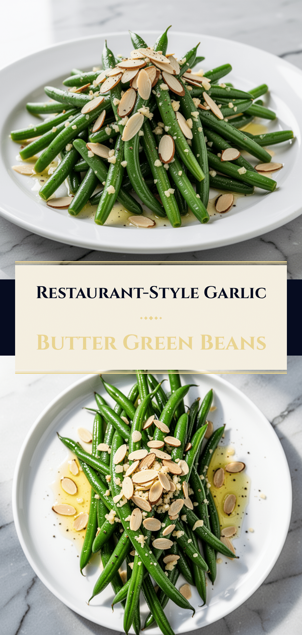 Garlic Butter Sauteed Green Beans with Almonds: 5-Step Side Dish 5 garlic butter sauteed green beans with almonds recipe