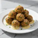 Gluten-Free Baked Coconut Curry Meatballs - featured image