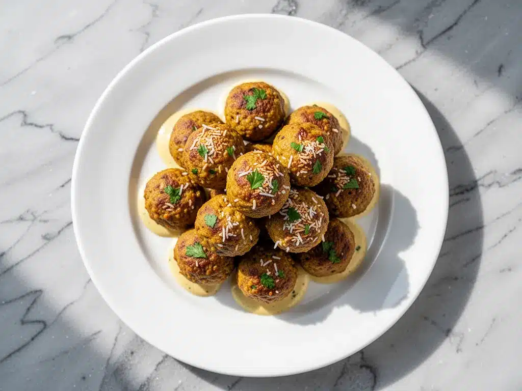 Gluten-Free Baked Coconut Curry Meatballs 4 Gluten-Free Baked Coconut Curry Meatballs preparation steps