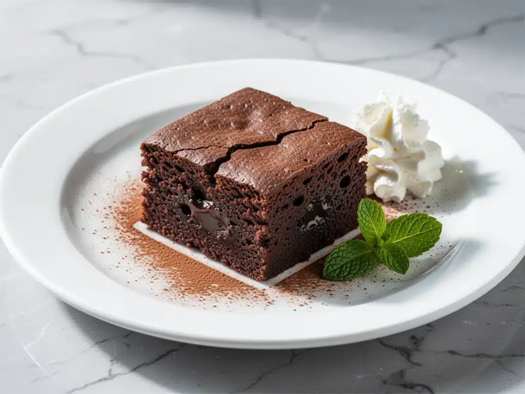 gluten-free flourless chocolate espresso cake - featured image