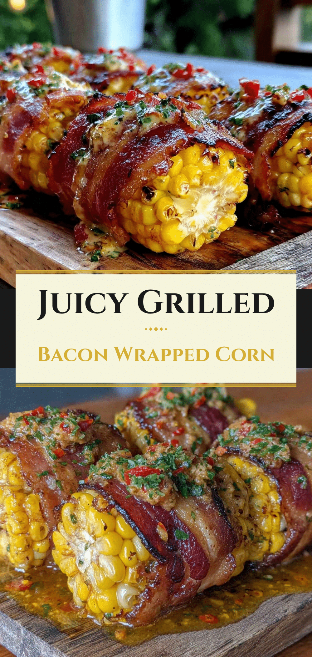 Grilled Bacon Wrapped Corn: 3-Ingredient Perfection 5 grilled bacon wrapped corn recipe
