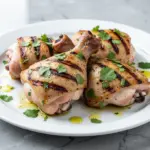 grilled cilantro lime chicken thighs - featured image