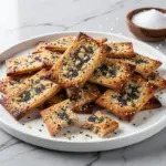 homemade everything bagel crackers - featured image
