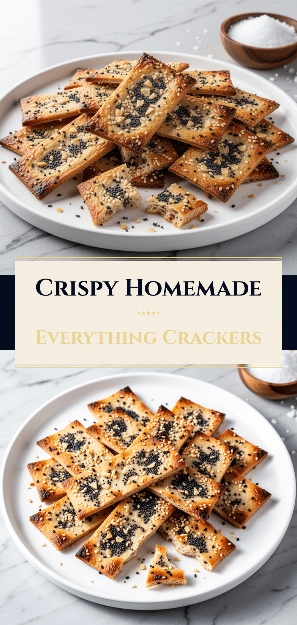 Homemade Everything Bagel Crackers: Easy Party Snacks 5 homemade everything bagel crackers recipe