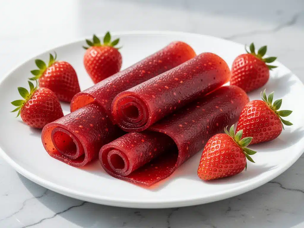 homemade fruit roll-ups - featured image