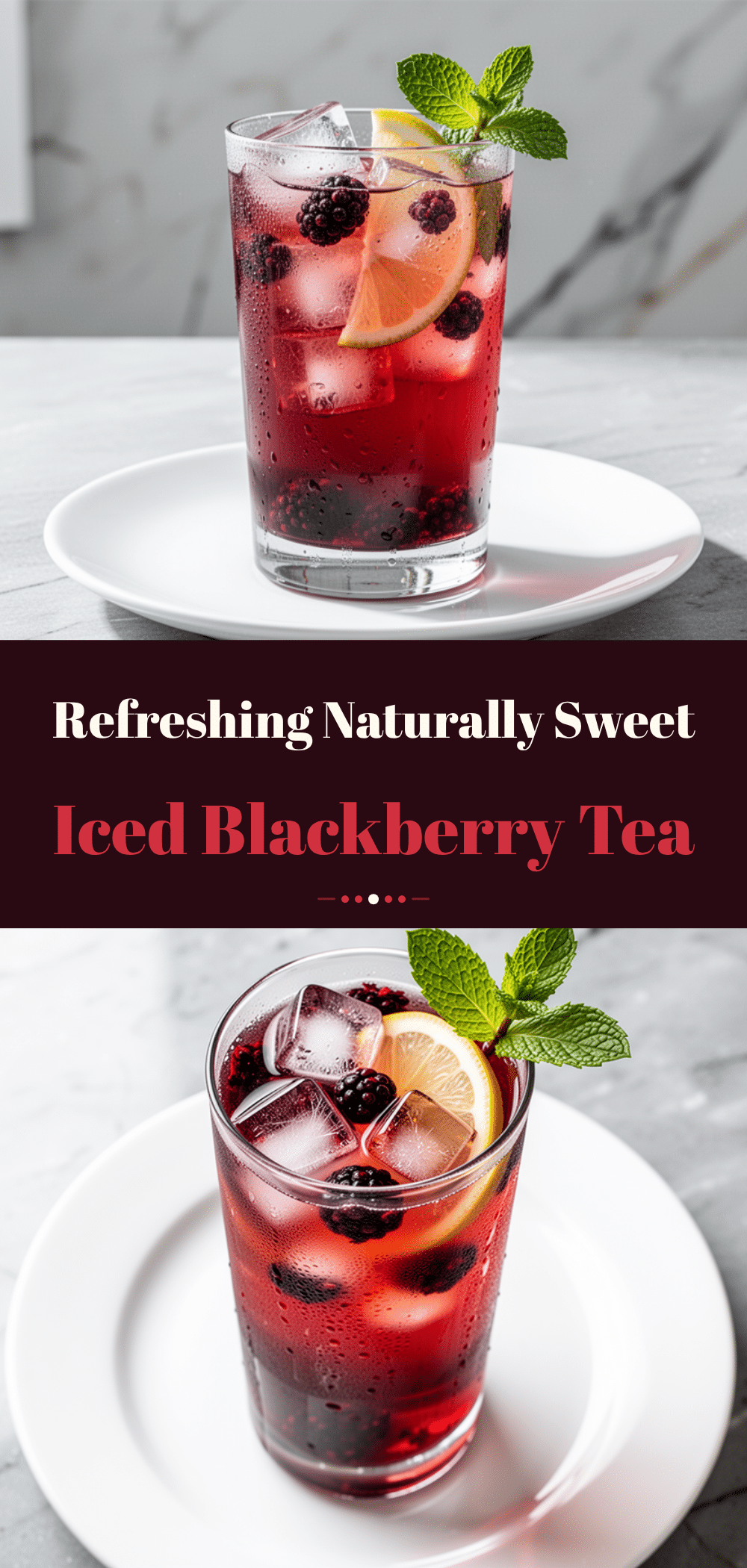 Iced Blackberry Hibiscus Green Tea: 5-Min Summer Recipe 5 Iced Blackberry Hibiscus Green Tea recipe