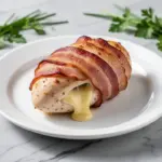 Keto Bacon-Wrapped Stuffed Chicken Breast - featured image