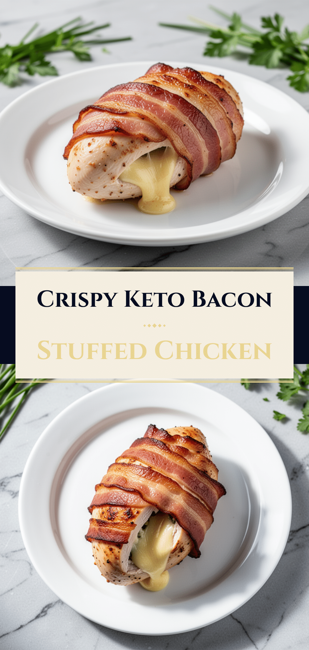 Keto Bacon-Wrapped Stuffed Chicken Breast: Easy Weeknight Meal 5 Keto Bacon-Wrapped Stuffed Chicken Breast recipe
