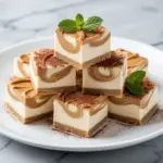 keto peanut butter cheesecake fat bombs - featured image