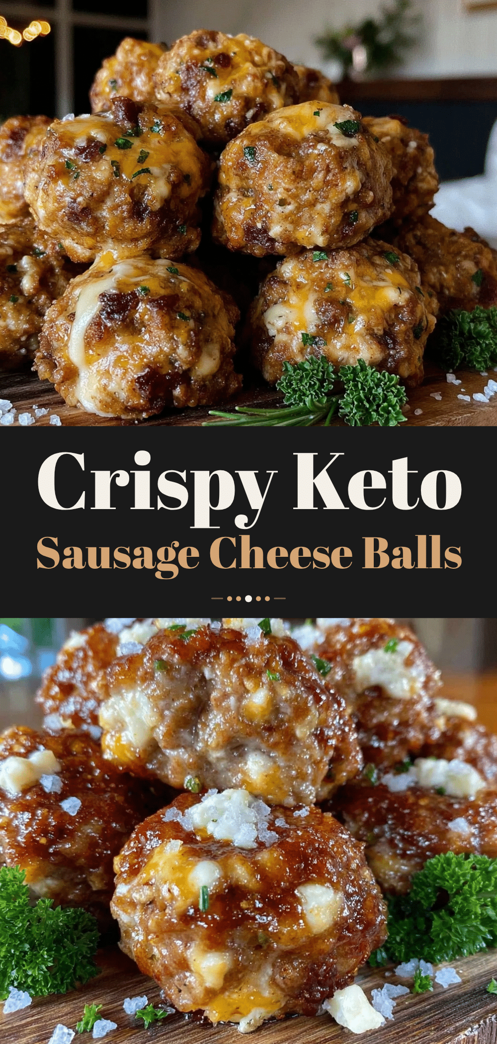 Keto Sausage and Cheese Balls: 3-Ingredient Game Day Appetizer 5 keto sausage and cheese balls recipe