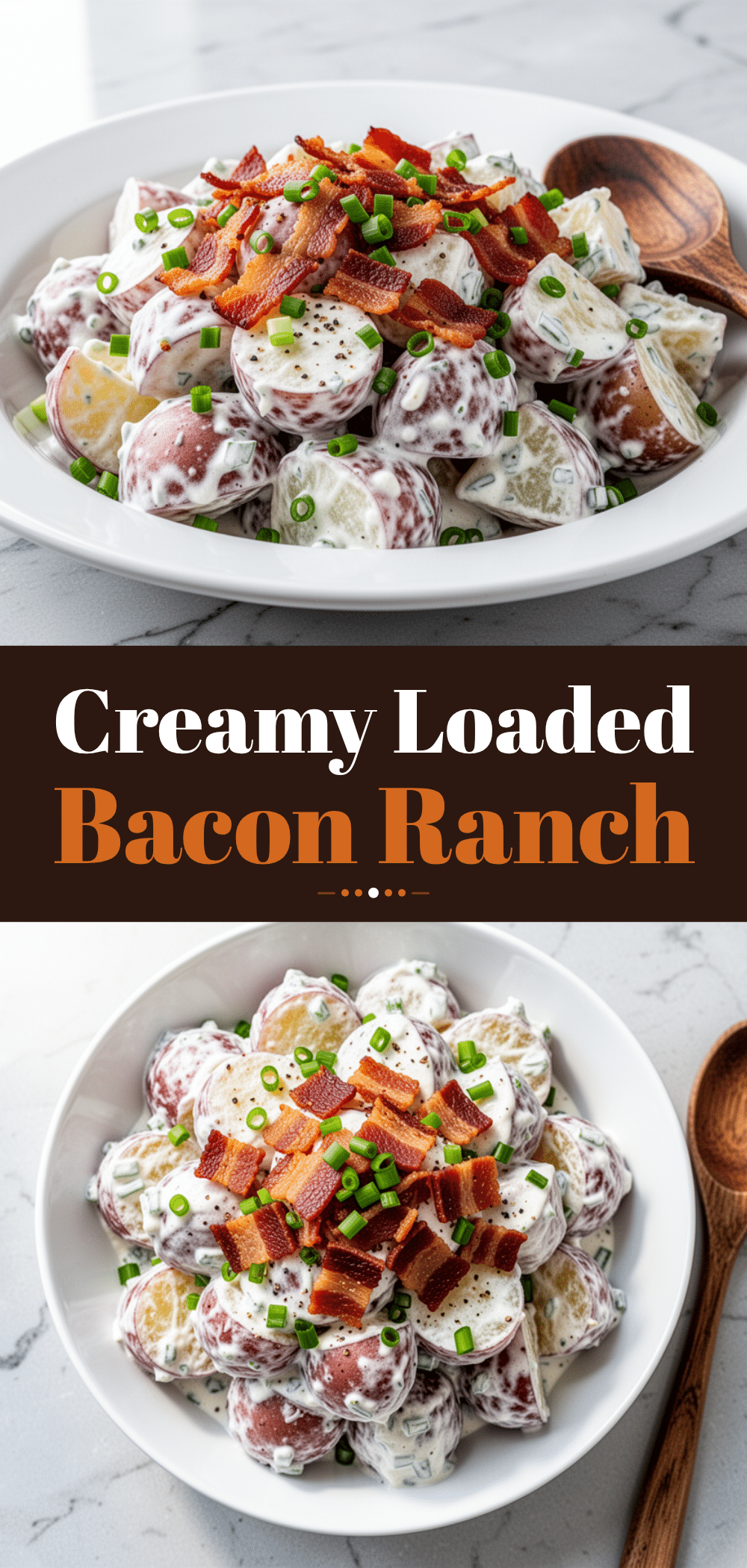 Loaded Bacon Ranch Potato Salad: Best Easy Side for Summer 5 Loaded Bacon Ranch Potato Salad recipe