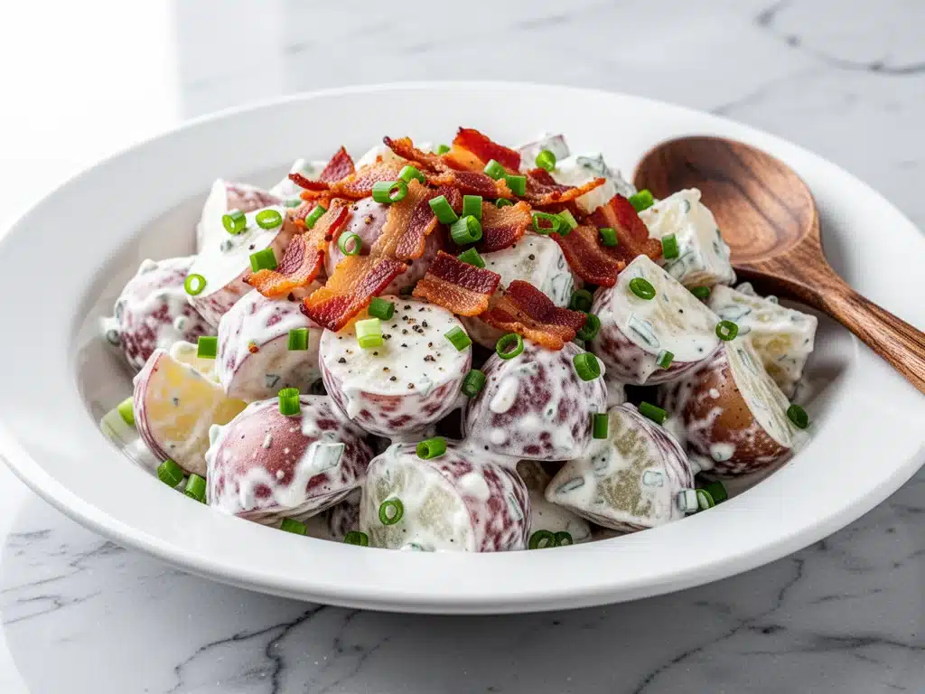 Loaded Bacon Ranch Potato Salad - featured image