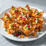 Loaded Nacho Cheese Wonton Cups - featured image