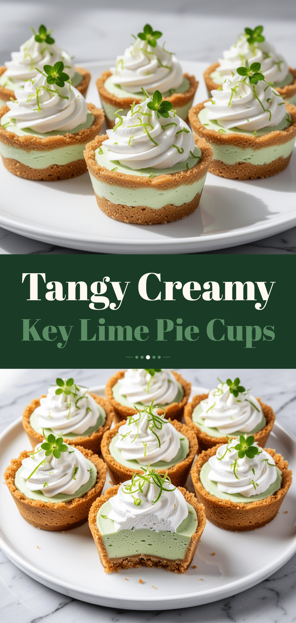 No-Bake Key Lime Pie Cups: 4-Ingredient Easy Dessert 5 no-bake key lime pie cups recipe
